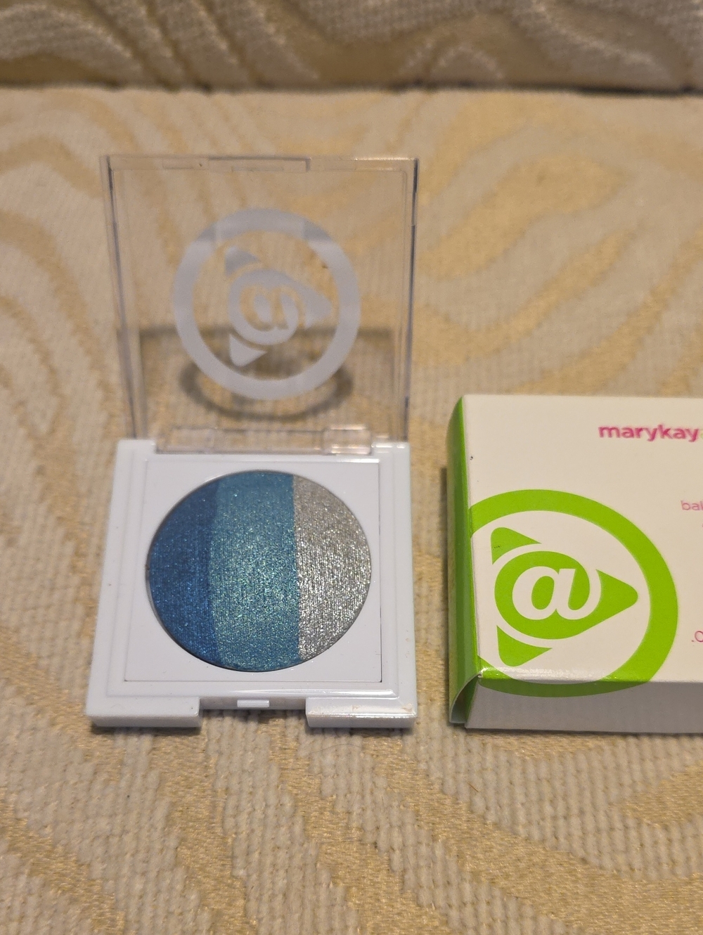Mary Kay Shimmer Trio in Deep Blue, Teal & Silver- (Discontinued)